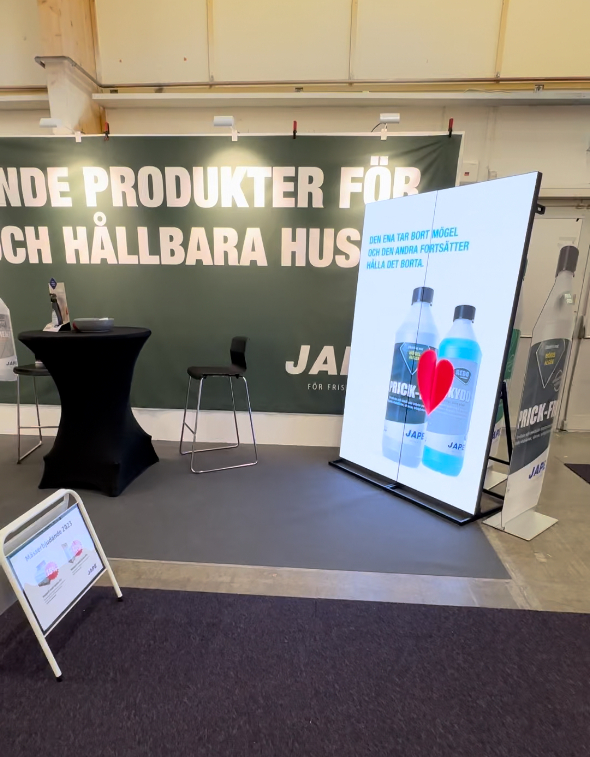 Mässbesökare engagemang